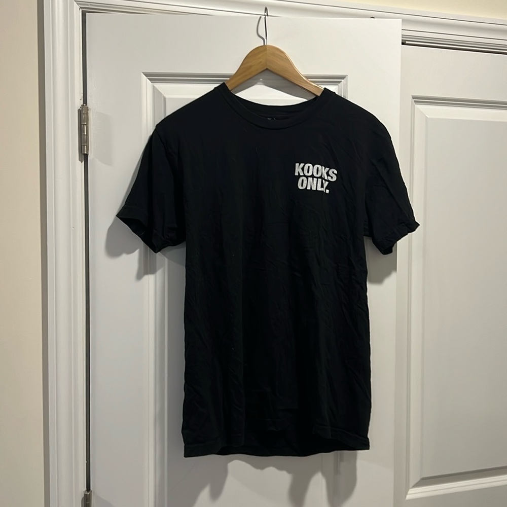 Kook Slams Boys Med Shirt Black